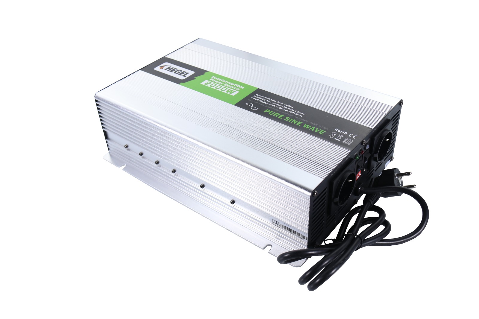 🔌 NPS2000 Tam Sinüs İnvertör 2000W 12V – 15A AC Şarjlı